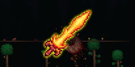 It also emits a small amount of light when. . Volcano sword terraria